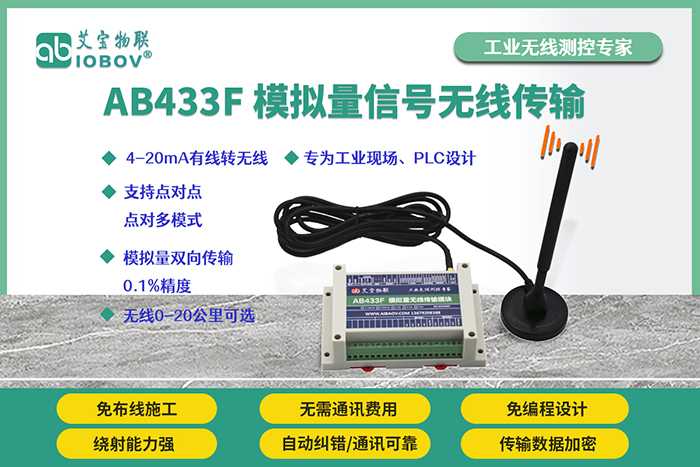 AB433F 模拟量无线传输系列产品
